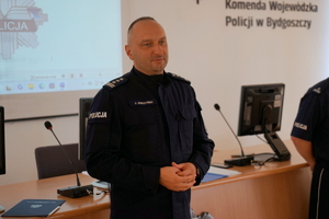 policjanci biorą udział w konkursie Rzeczników Dyscyplinarnych