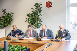 podpisanie listu intencyjnego dotyczącego rozbudowy systemu radiokomunikacyjnego