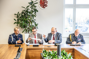 podpisanie listu intencyjnego dotyczącego rozbudowy systemu radiokomunikacyjnego