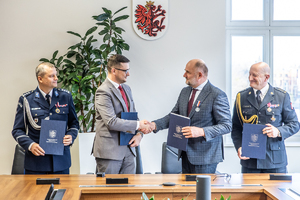 podpisanie listu intencyjnego dotyczącego rozbudowy systemu radiokomunikacyjnego