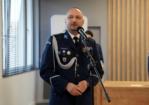 Przemowa Komendanta Wojewódzkiego Policji w Bydgoszczy insp. Jakuba Gorczyńskiego