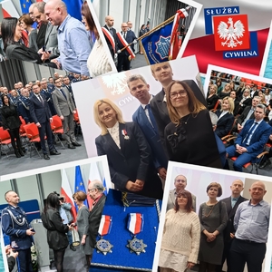 uczestnicy obchodów Dnia Służby Cywilnej. Plik JPG.