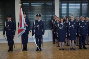 Pożegnanie policjantów odchodzących na emeryturę