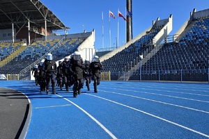 Szkolenie policjantów Oddziału Prewencji Policji w Bydgoszczy