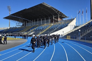 Szkolenie policjantów Oddziału Prewencji Policji w Bydgoszczy