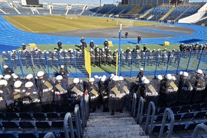 Szkolenie policjantów Oddziału Prewencji Policji w Bydgoszczy