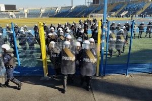 Szkolenie policjantów Oddziału Prewencji Policji w Bydgoszczy