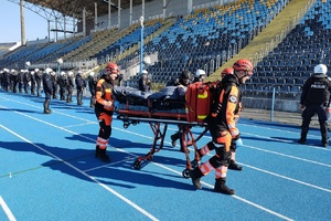 Szkolenie policjantów Oddziału Prewencji Policji w Bydgoszczy