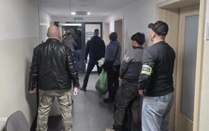 Zatrzymani cudzoziemcy.