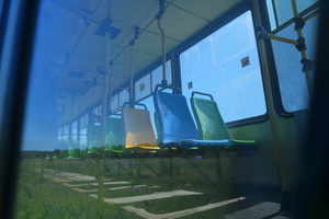 ujęcie na tramwaj