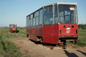 ujęcie na tramwaj