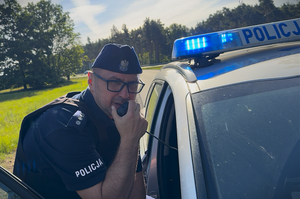 Policjanci podczas ćwiczeń "ORKAN-26"