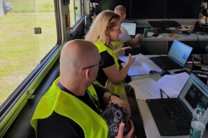 Policjanci podczas ćwiczeń "ORKAN-26"