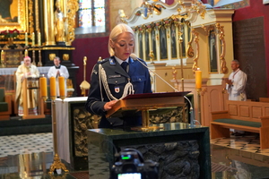 Uroczysta msza z okazji Święta Policji