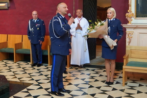 Uroczysta msza z okazji Święta Policji