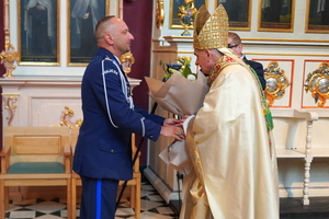 Uroczysta msza z okazji Święta Policji