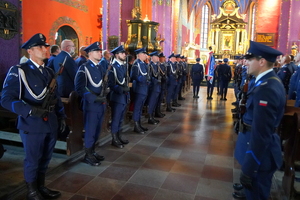 Uroczysta msza z okazji Święta Policji