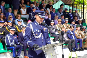 Przemówienie Komendanta Wojewódzkiego Policji w Bydgoszczy
