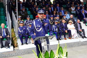 Przemówienie Komendanta Wojewódzkiego Policji w Bydgoszczy