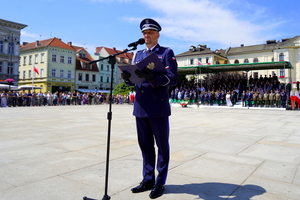 Ślubowanie adeptów policyjnych