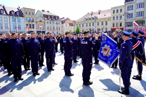 Ślubowanie adeptów policyjnych