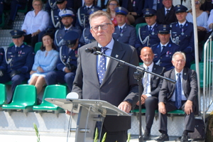 Przemówienia Komendanta Głównego Policji i innych Oficjeli