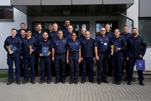 Zdjęcie grupowe Eliminacje wojewódzkie do IX Ogólnopolskiego Konkursu „Policjant Służby Kryminalnej Roku 2026”