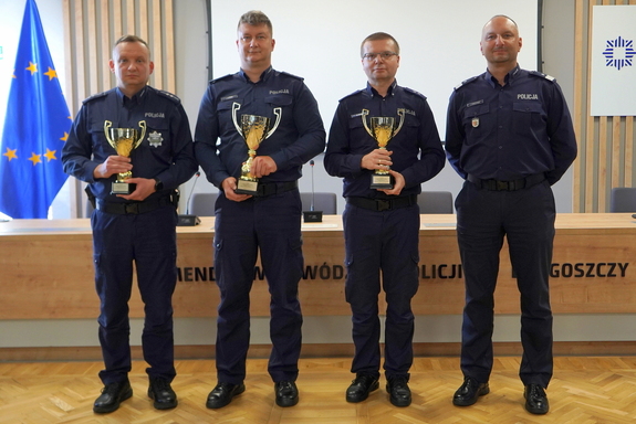 Ogłoszenie wyników oraz wręczenie nagród przez Komendanta wojewódzkiego Policji w Bydgoszczy