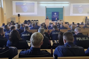 Policjanci na szkoleniu