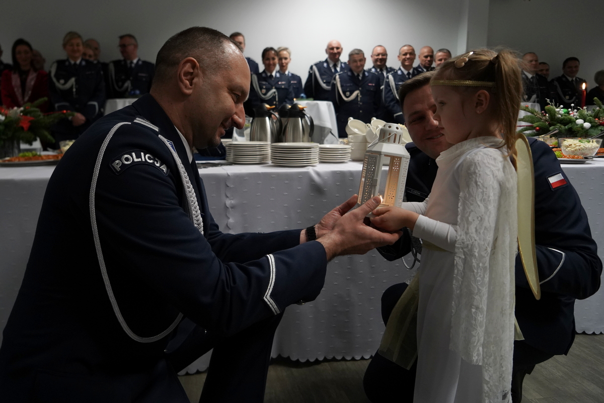 Wigilijne spotkanie w Komendzie Wojewódzkiej Policji w Bydgoszczy