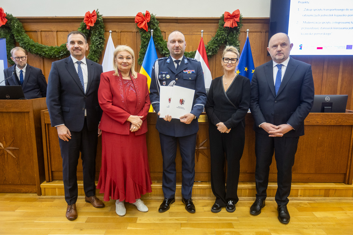 Fundusze Europejskie dla Kujaw i Pomorza także dla Policji
