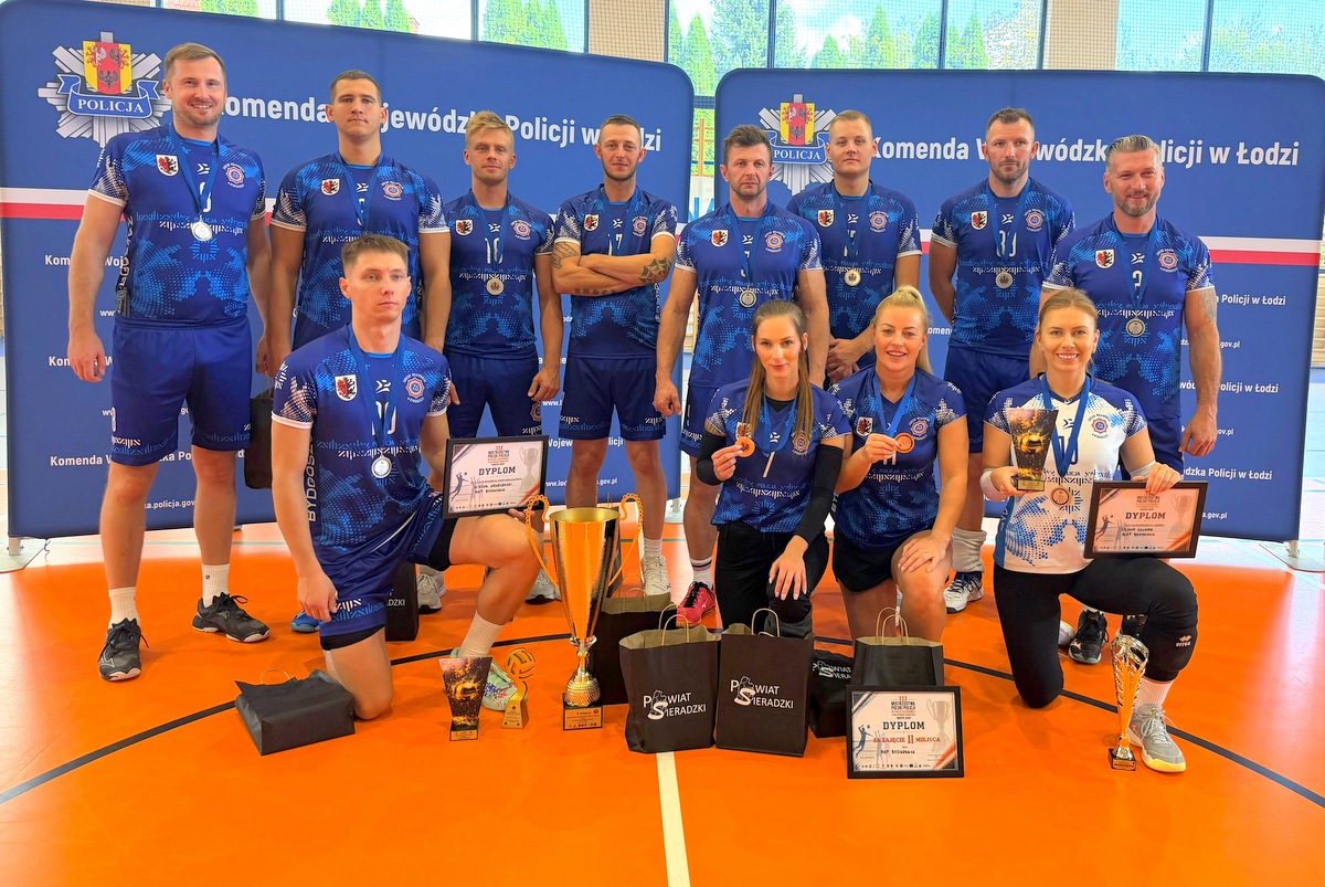 Reprezentacja KWP w Bydgoszczy ponownie wicemistrzem Polski
