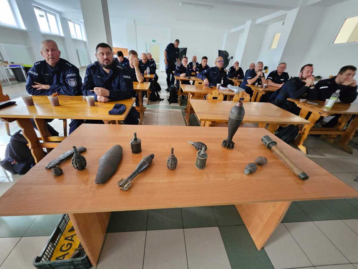 Szkolenie grup rozpoznania minersko-pirotechnicznego w Bydgoszczy