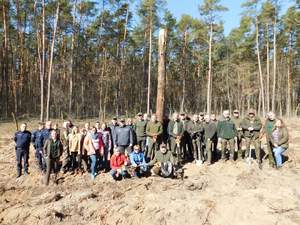 zdjęcie grupowe uczestników akcji