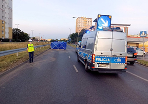 Śmiertelny wypadek motocyklisty na ulicy Solskiego w Bydgoszczy