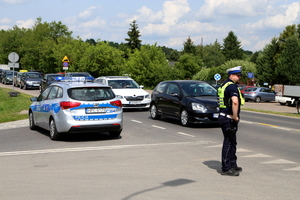 Bydgoscy policjanci zabezpieczali zlot Harley-Davidson