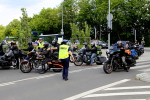 Bydgoscy policjanci zabezpieczali zlot Harley-Davidson