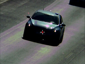 pojazdy, które nie zachowały bezpiecznego odstępu od poprzedzającego pojazdu