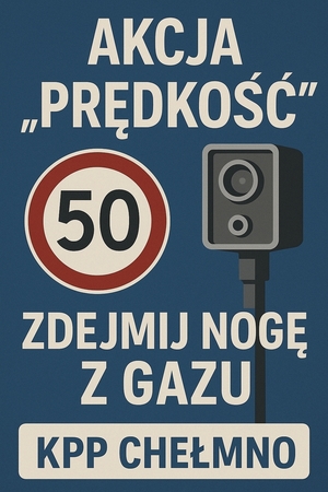 Plakat prędkość