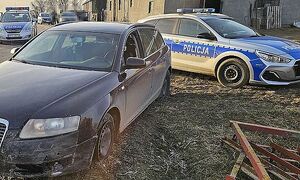zatrzymane auto