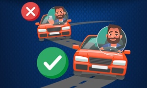 Obrazki z napisem "łapki na kierownicę"