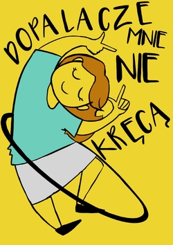 Plakat profilaktyczny powstał w ramach programu "Sztuka Wyboru". Plakaty są dostępne na licencji Creative Commons - Uznanie autorstwa - Użycie niekomercyjne - Bez utworów zależnych 4.0 Międzynarodowe. W związku ilością grafik nadesłanych na konkurs i ich abstrakcyjną formą grafika nie posiada alternatywnego opisu, jednak serdecznie zachęcamy do kontaktu z administratorem strony, który z przyjemnością przybliży Państwu program i różnorodność zrealizowanych w jego ramach prac.