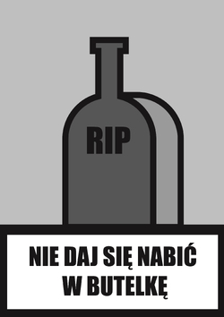 Plakat profilaktyczny powstał w ramach programu "Sztuka Wyboru". Plakaty są dostępne na licencji Creative Commons - Uznanie autorstwa - Użycie niekomercyjne - Bez utworów zależnych 4.0 Międzynarodowe. W związku ilością grafik nadesłanych na konkurs i ich abstrakcyjną formą grafika nie posiada alternatywnego opisu, jednak serdecznie zachęcamy do kontaktu z administratorem strony, który z przyjemnością przybliży Państwu program i różnorodność zrealizowanych w jego ramach prac.