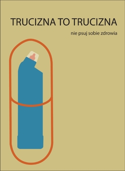 Plakat profilaktyczny powstał w ramach programu "Sztuka Wyboru". Plakaty są dostępne na licencji Creative Commons - Uznanie autorstwa - Użycie niekomercyjne - Bez utworów zależnych 4.0 Międzynarodowe. W związku ilością grafik nadesłanych na konkurs i ich abstrakcyjną formą grafika nie posiada alternatywnego opisu, jednak serdecznie zachęcamy do kontaktu z administratorem strony, który z przyjemnością przybliży Państwu program i różnorodność zrealizowanych w jego ramach prac.