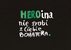 Plakat profilaktyczny powstał w ramach programu "Sztuka Wyboru". Plakaty są dostępne na licencji Creative Commons - Uznanie autorstwa - Użycie niekomercyjne - Bez utworów zależnych 4.0 Międzynarodowe. W związku ilością grafik nadesłanych na konkurs i ich abstrakcyjną formą grafika nie posiada alternatywnego opisu, jednak serdecznie zachęcamy do kontaktu z administratorem strony, który z przyjemnością przybliży Państwu program i różnorodność zrealizowanych w jego ramach prac.