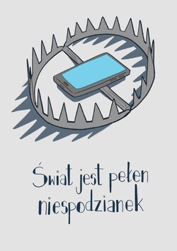 Plakat profilaktyczny powstał w ramach programu "Sztuka Wyboru". Plakaty są dostępne na licencji Creative Commons - Uznanie autorstwa - Użycie niekomercyjne - Bez utworów zależnych 4.0 Międzynarodowe. W związku ilością grafik nadesłanych na konkurs i ich abstrakcyjną formą grafika nie posiada alternatywnego opisu, jednak serdecznie zachęcamy do kontaktu z administratorem strony, który z przyjemnością przybliży Państwu program i różnorodność zrealizowanych w jego ramach prac.