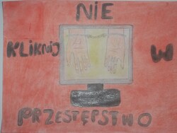 Plakat profilaktyczny powstał w ramach programu "Sztuka Wyboru". Plakaty są dostępne na licencji Creative Commons - Uznanie autorstwa - Użycie niekomercyjne - Bez utworów zależnych 4.0 Międzynarodowe. W związku ilością grafik nadesłanych na konkurs i ich abstrakcyjną formą grafika nie posiada alternatywnego opisu, jednak serdecznie zachęcamy do kontaktu z administratorem strony, który z przyjemnością przybliży Państwu program i różnorodność zrealizowanych w jego ramach prac.